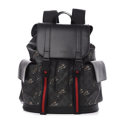 gucci soft supreme backpack|Gucci supreme backpack tiger.